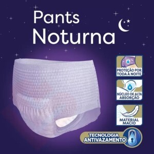 Fralda Geriátrica Tena Pants Noturna G/EG tamanho com 16 unidades